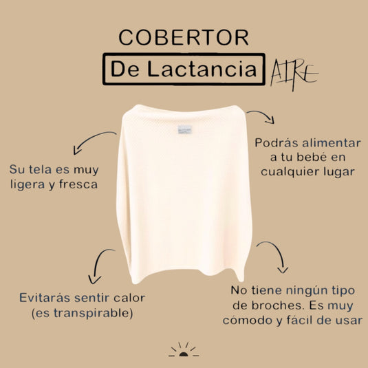 COBERTOR DE LACTANCIA AIRE