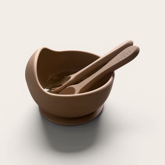 BOWL DE SILICONA CON CUBIERTOS